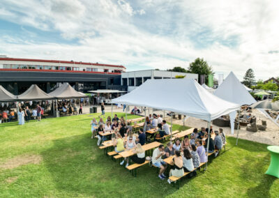 Sommerfest Drohnenfotografie, Reportagefotografie Matthias Wenger