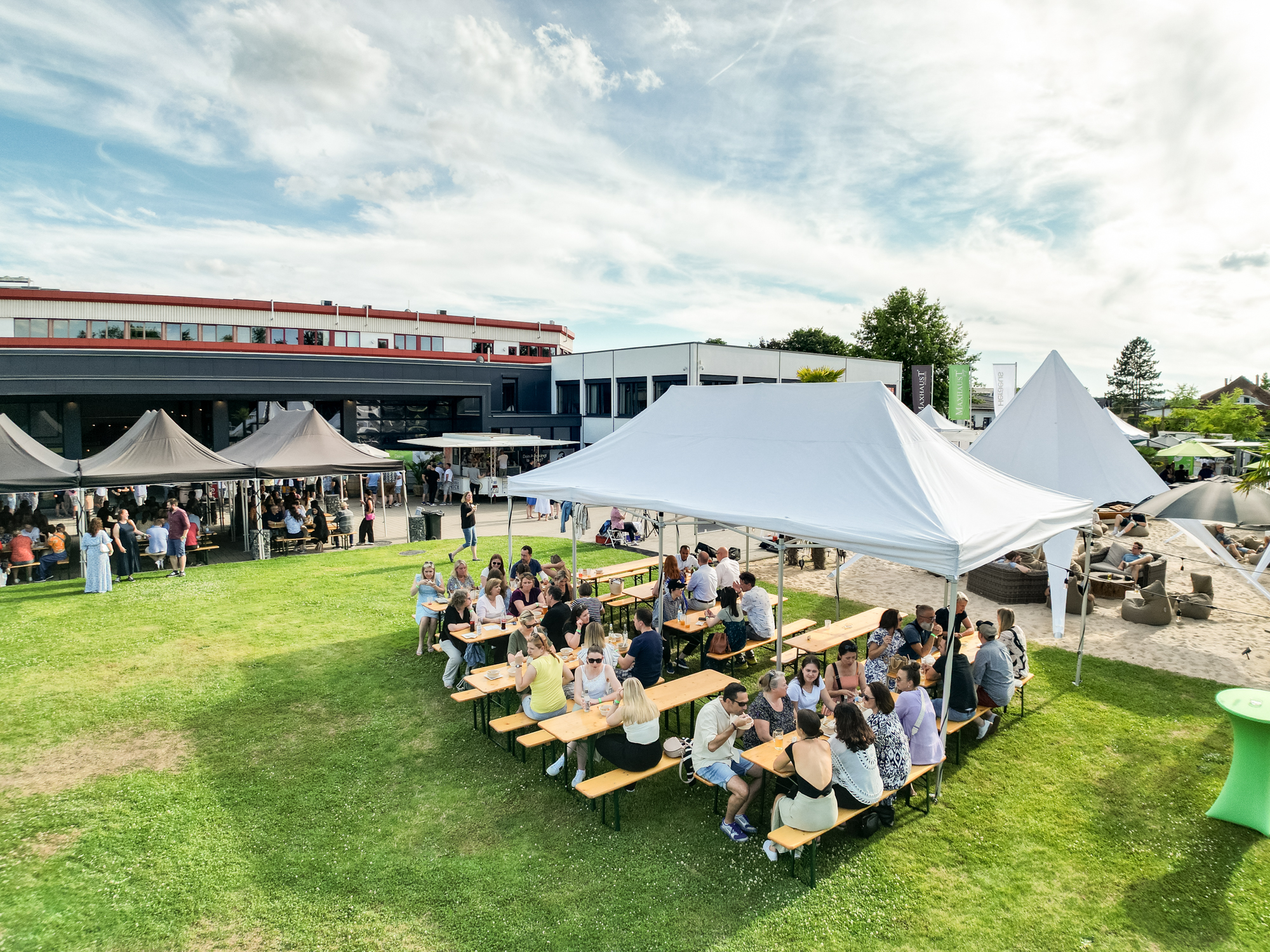 Stephan Mosetter Architekt Sommerfest Drohnenfotografie